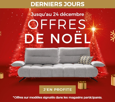 Derniers jours pour profiter des Offres de Noël chez Mobilier de France